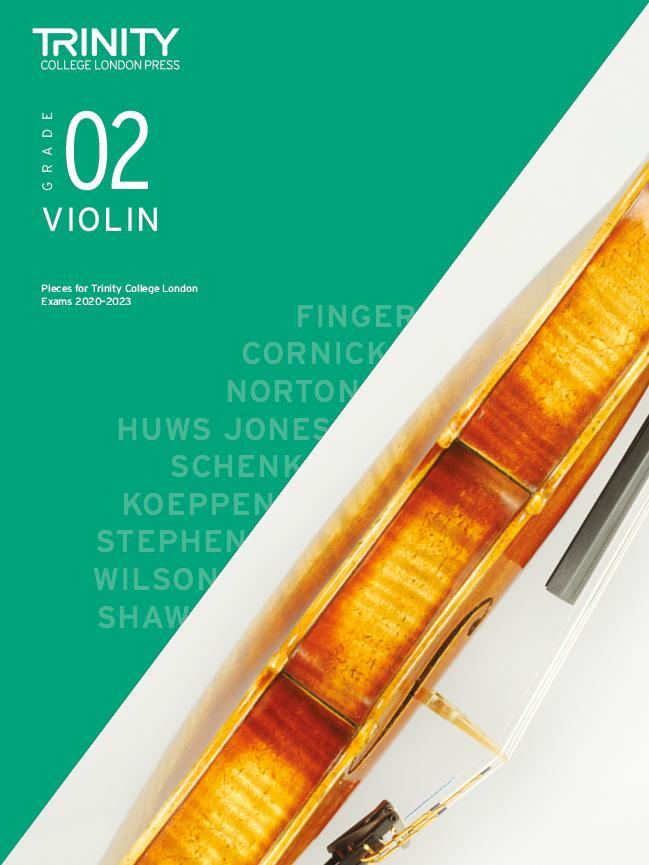 Cover: 9780857368232 | Violin 2020-2023 Grade 2 | Trinity College London | Broschüre | Buch