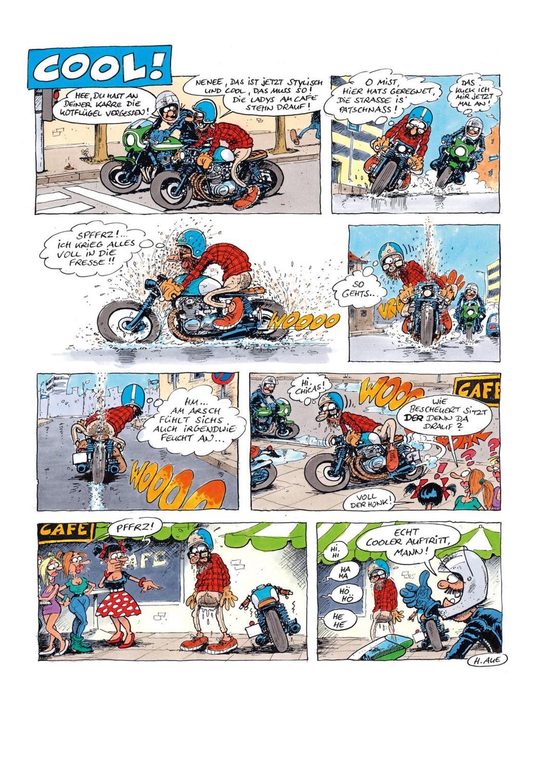 Bild: 9783830385240 | MOTOmania Band 15 | Der lustigste Comicband für alle Motorradfans