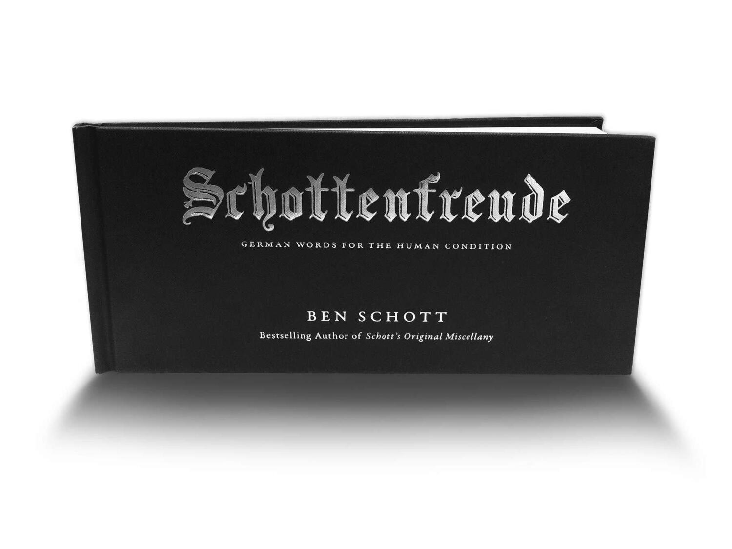 Cover: 9780399166709 | Schottenfreude | German Words for the Human Condition | Ben Schott