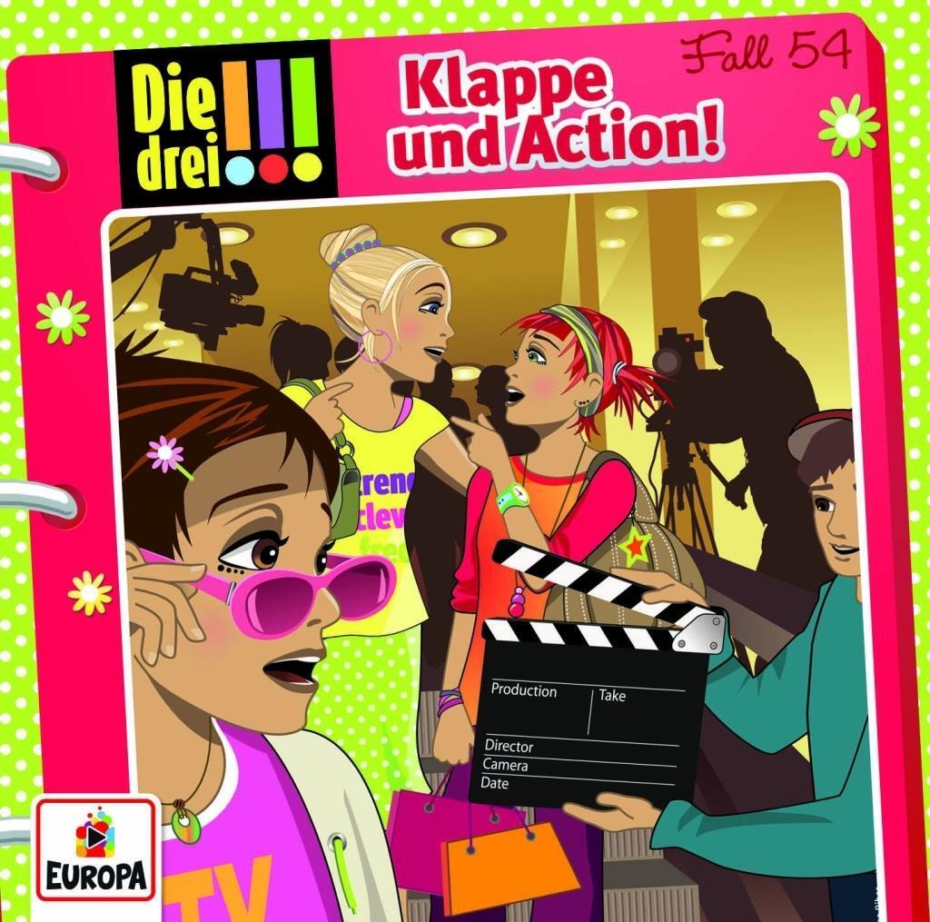 Cover: 9783803261540 | Die drei !!! 54: Klappe und Action! | Audio-CD | Deutsch | 2018