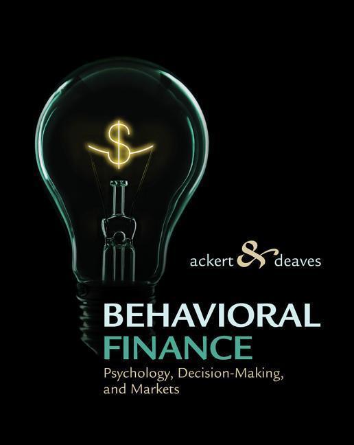 Cover: 9780324661170 | Behavioral Finance: Psychology, Decision-Making, and Markets | Buch