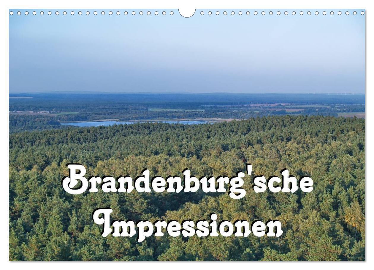 Cover: 9783383536342 | Brandenburg'sche Impressionen (Wandkalender 2024 DIN A3 quer),...