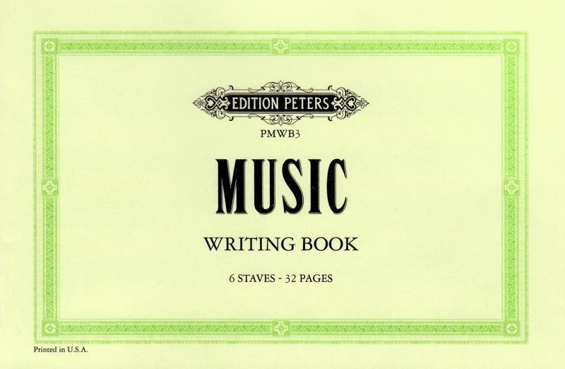 Cover: 9790300757971 | Peters Music Writing Book | Edition Peters | Taschenbuch | Buch | 2022