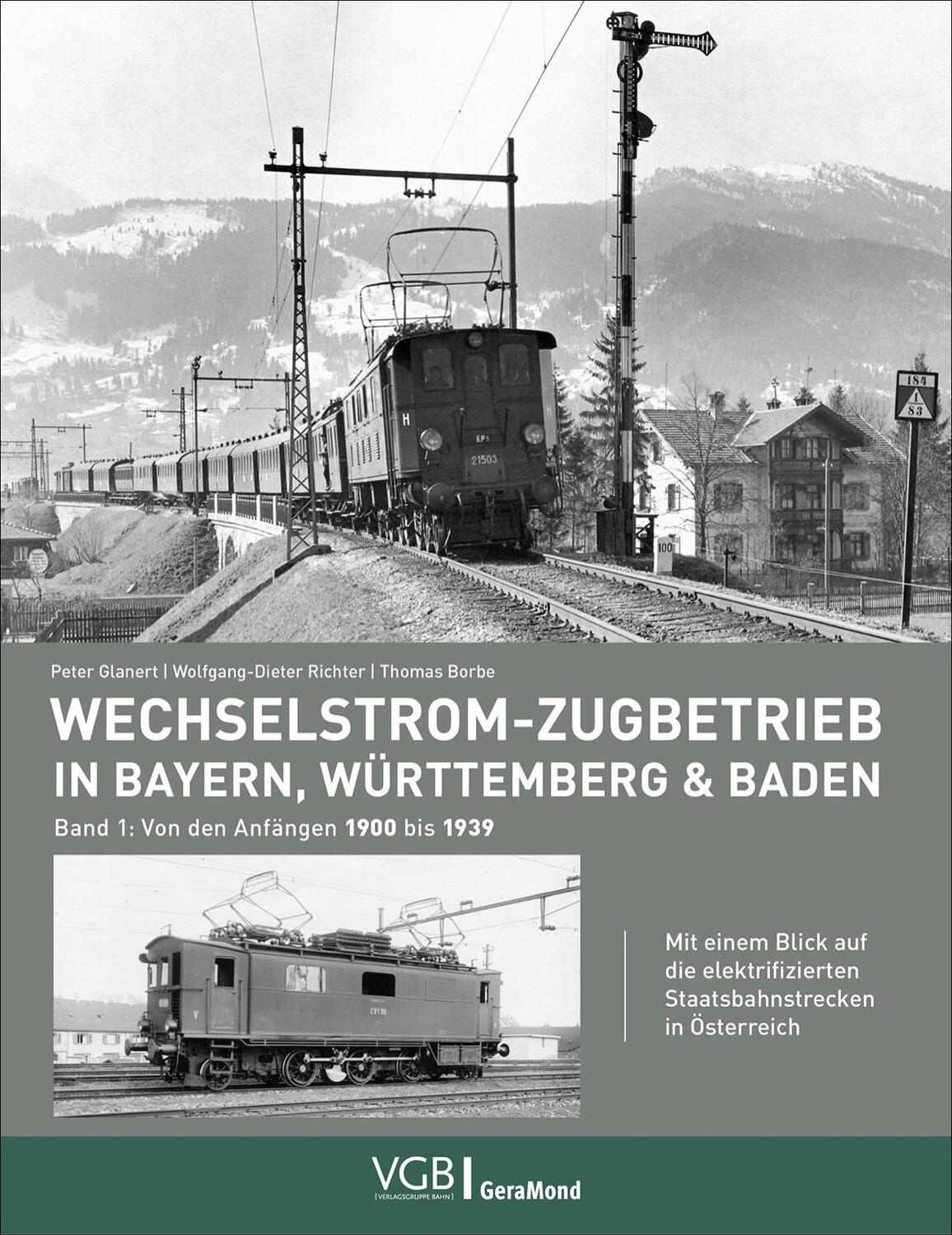 Cover: 9783964533029 | Wechselstrom-Zugbetrieb in Bayern, Württemberg und Baden | Buch | 2021