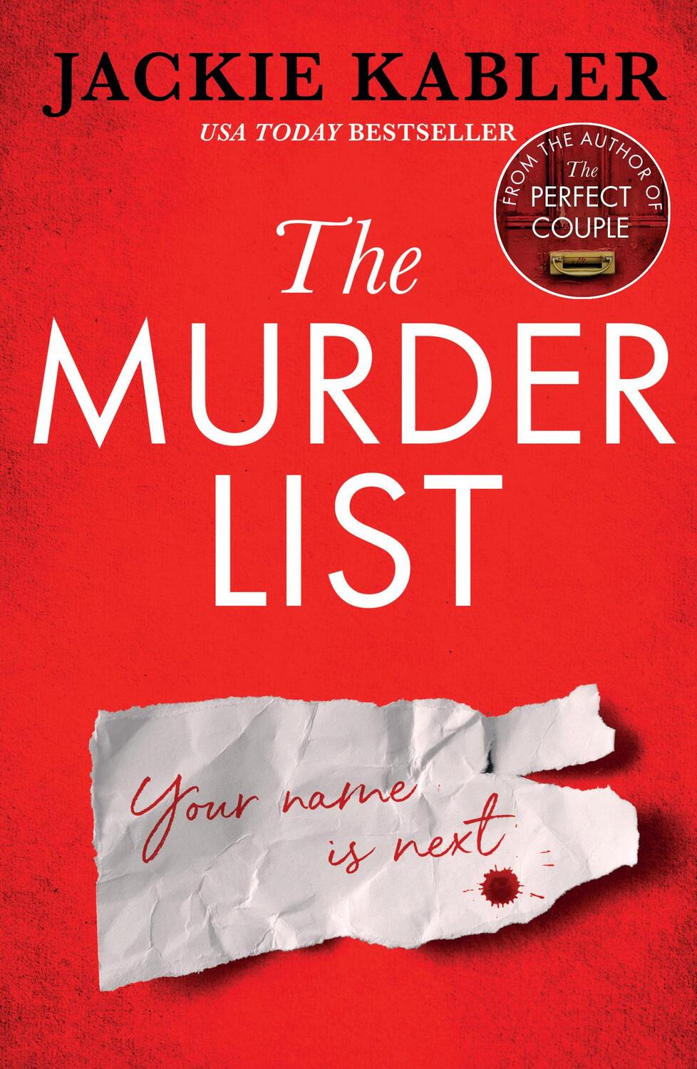Cover: 9780008434007 | The Murder List | Jackie Kabler | Taschenbuch | Englisch | 2022