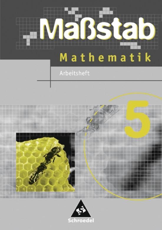 Cover: 9783507845558 | Maßstab 5. Mathematik. Arbeitsheft. Niedersachsen. Hauptschule | 2005