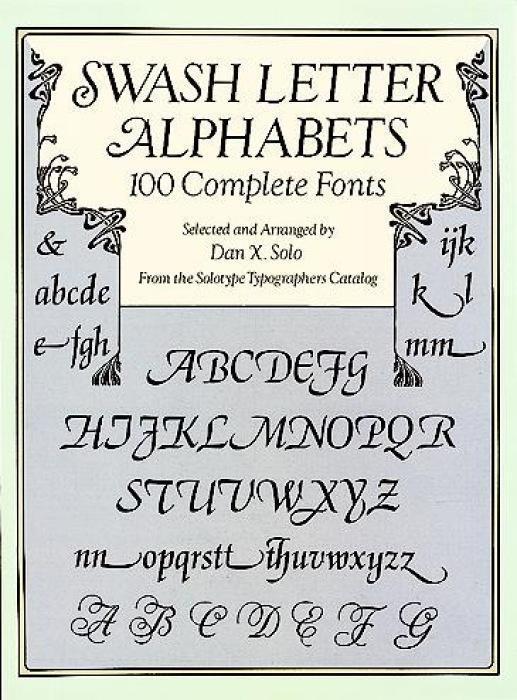 Cover: 9780486293325 | Swash Letter Alphabets | Dan X Solo | Taschenbuch | Englisch | 1996