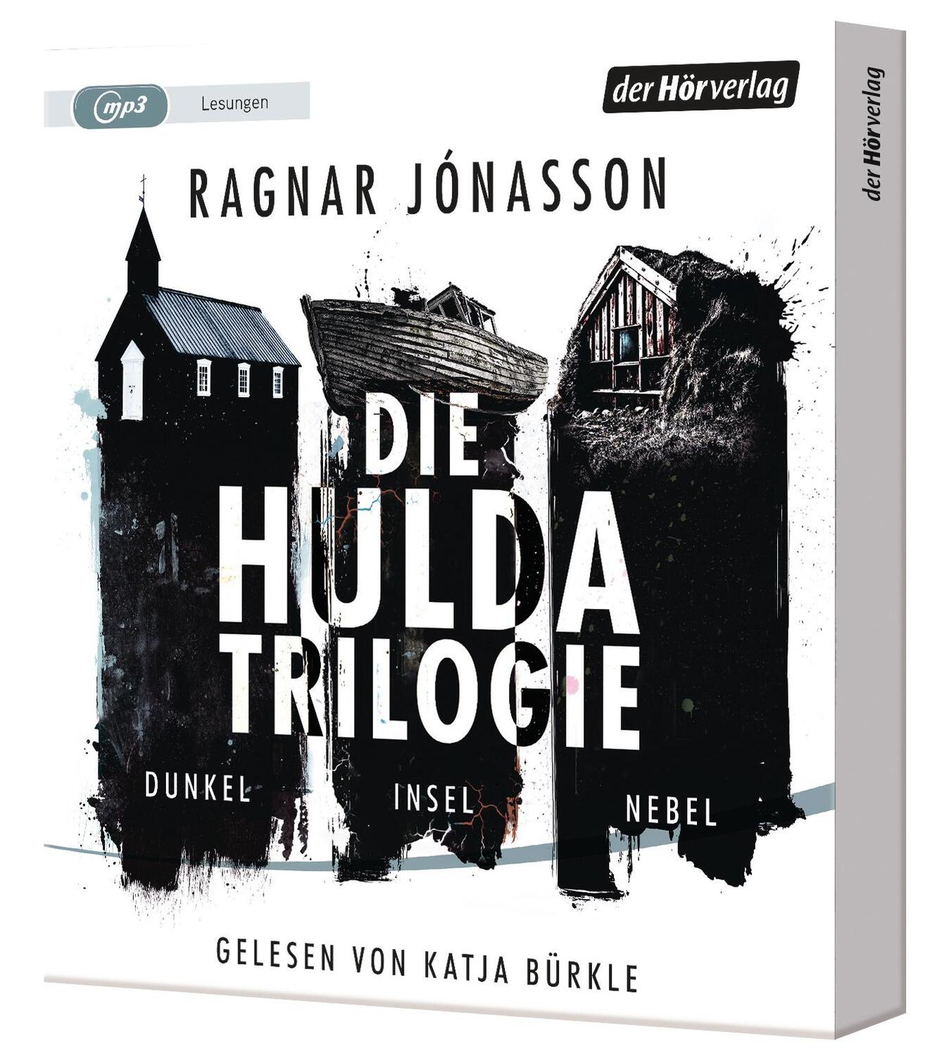 Cover: 9783844541595 | Die Hulda-Trilogie. Dunkel - Insel - Nebel | Thriller | Jónasson | MP3