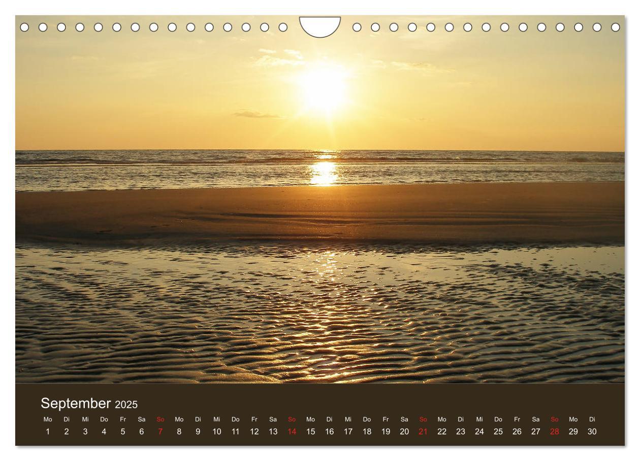 Bild: 9783435225736 | Römö - Wasser, Wind und endloser Strand (Wandkalender 2025 DIN A4...