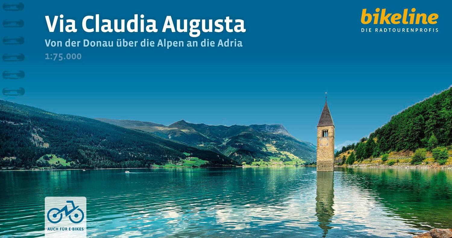 Cover: 9783711102263 | Via Claudia Augusta | Esterbauer Verlag | Taschenbuch | Spiralbindung