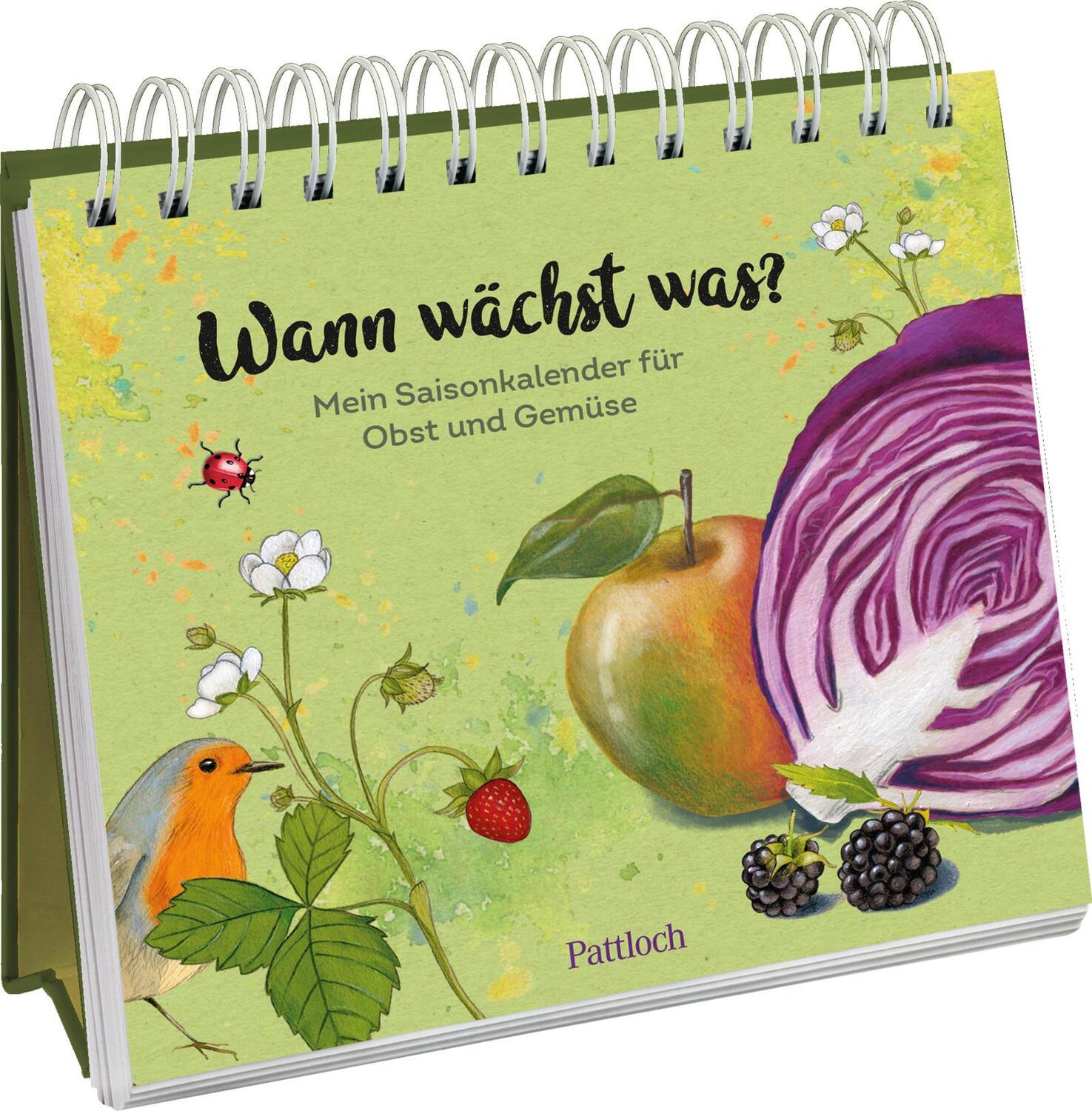 Cover: 9783629006776 | Wann wächst was? | Kalender | 108 S. | Deutsch | Pattloch Geschenkbuch