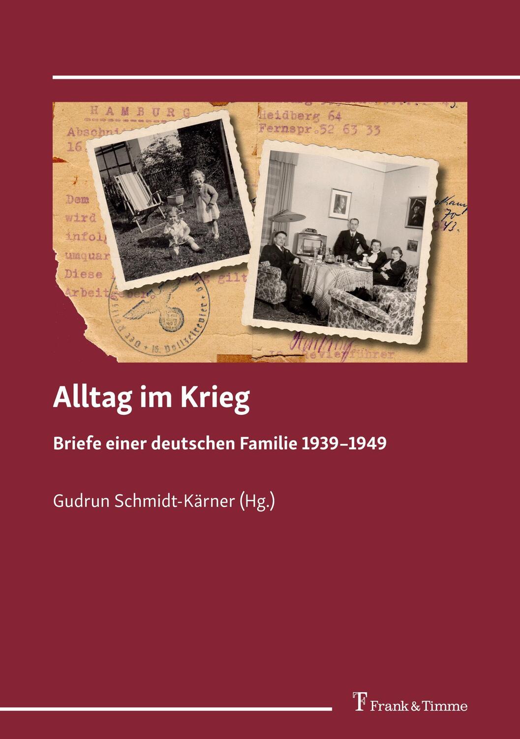 Cover: 9783732909025 | Alltag im Krieg | Briefe einer deutschen Familie 1939-1949 | Buch