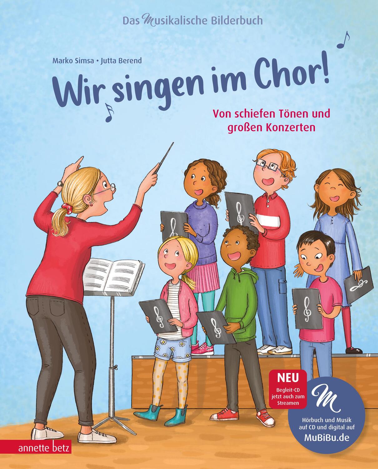 Cover: 9783219119053 | Wir singen im Chor! (Das musikalische Bilderbuch mit CD) | Marko Simsa