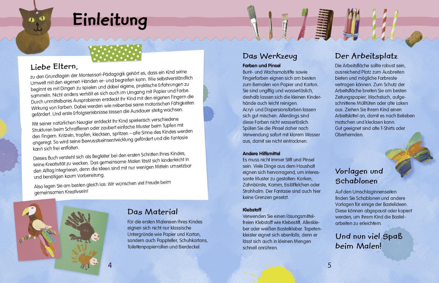 Bild: 9783849944889 | Montessori Malen für kleine Hände Ab 2 Jahren | Verlag (u. a.) | Buch