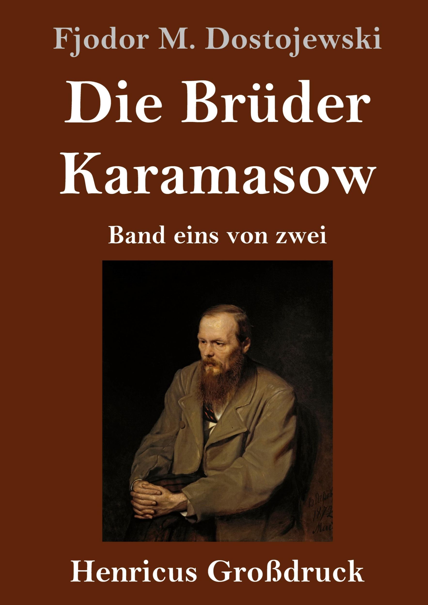 Cover: 9783847848134 | Die Brüder Karamasow (Großdruck) | Band eins von zwei | Dostojewski