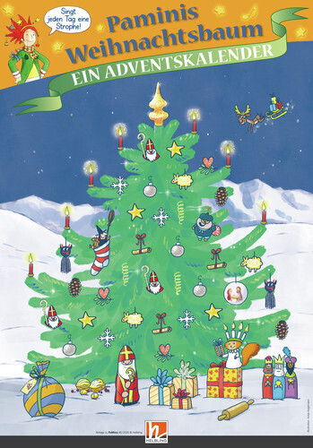 Cover: 9783990694312 | Paminis Weihnachtsbaum, m. 52 Beilage | Ein Adventskalender | Kalender