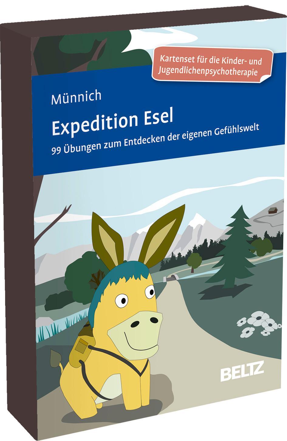 Cover: 4019172101084 | Expedition Esel | Marny Münnich | Box | BeltzTherapiekarten | 99 S.