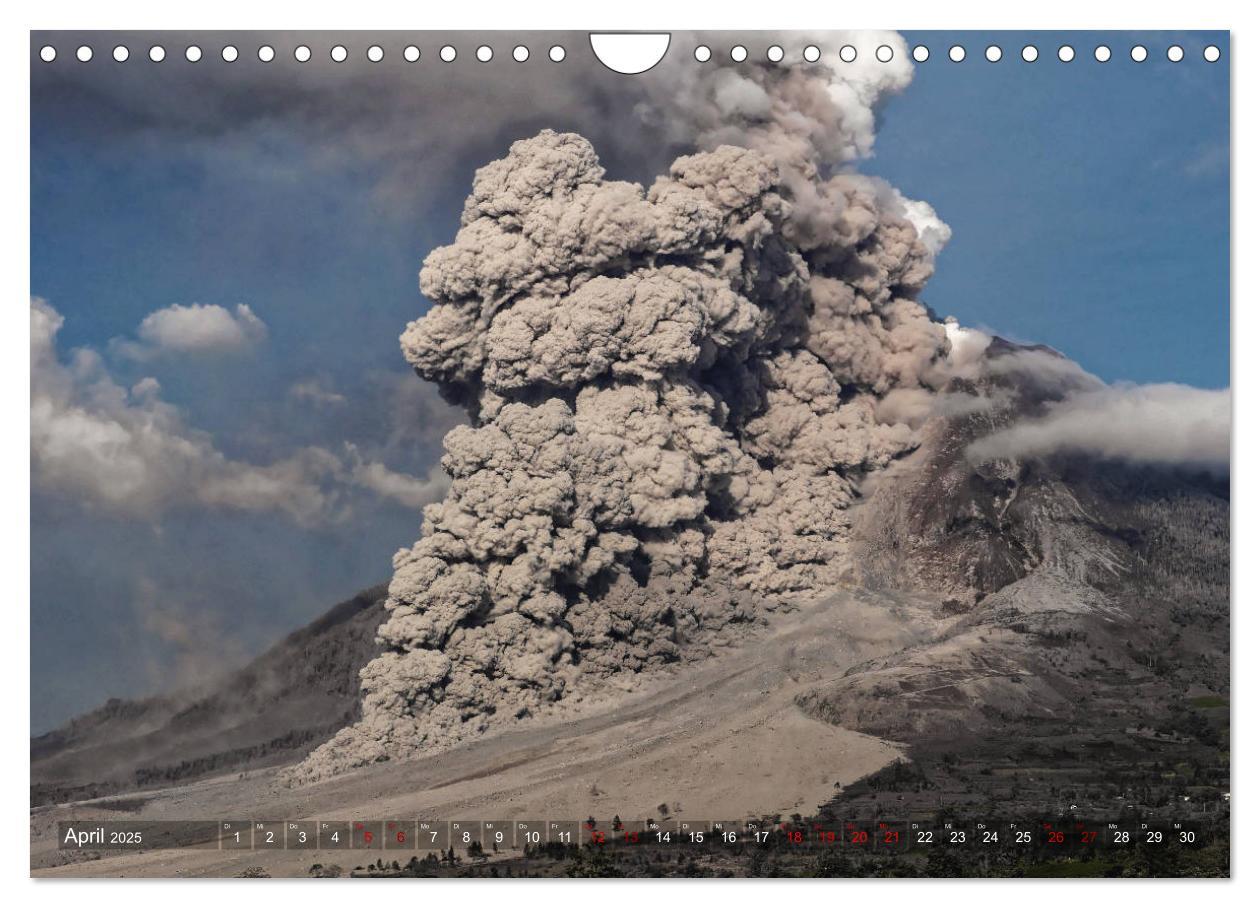 Bild: 9783435436330 | Vulkane - Magma, Lava, Eruptionen (Wandkalender 2025 DIN A4 quer),...