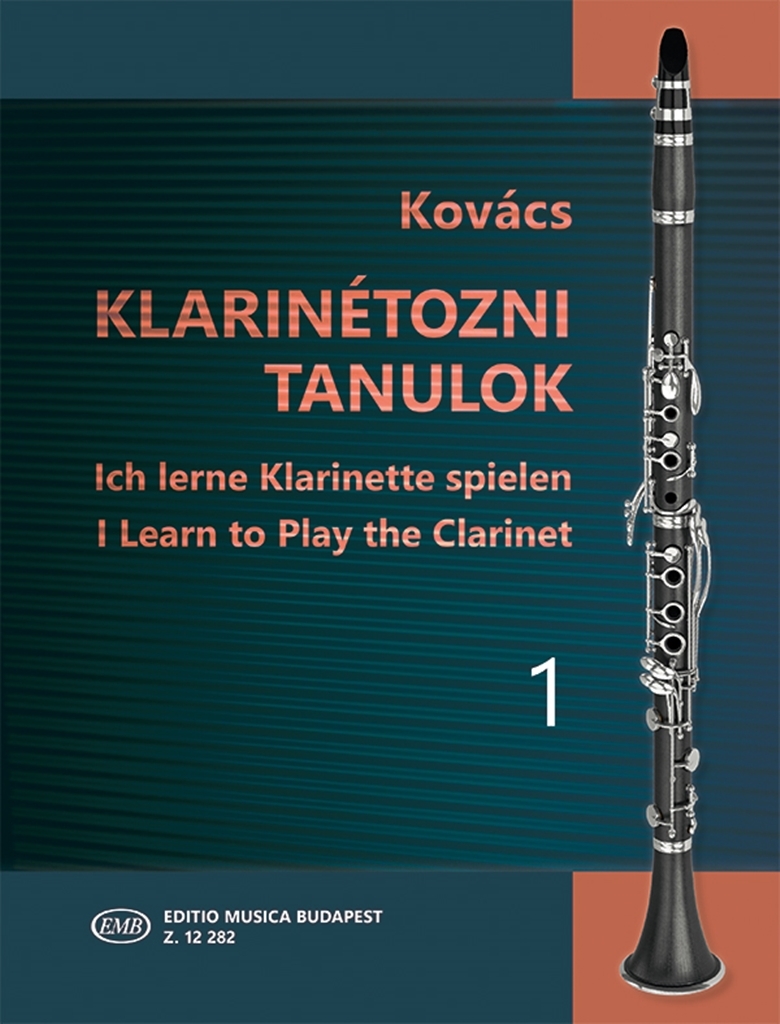 Cover: 9790080122822 | Ich lerne Klarinette spielen 1 | Béla Kovács | Buch | 1983