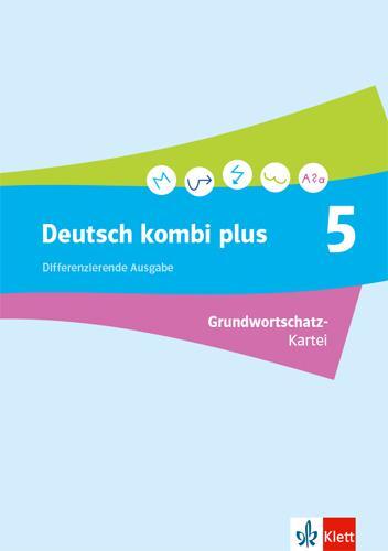 Cover: 9783123144677 | Deutsch kombi plus 5. Grundwortschatzkartei Klasse 5....