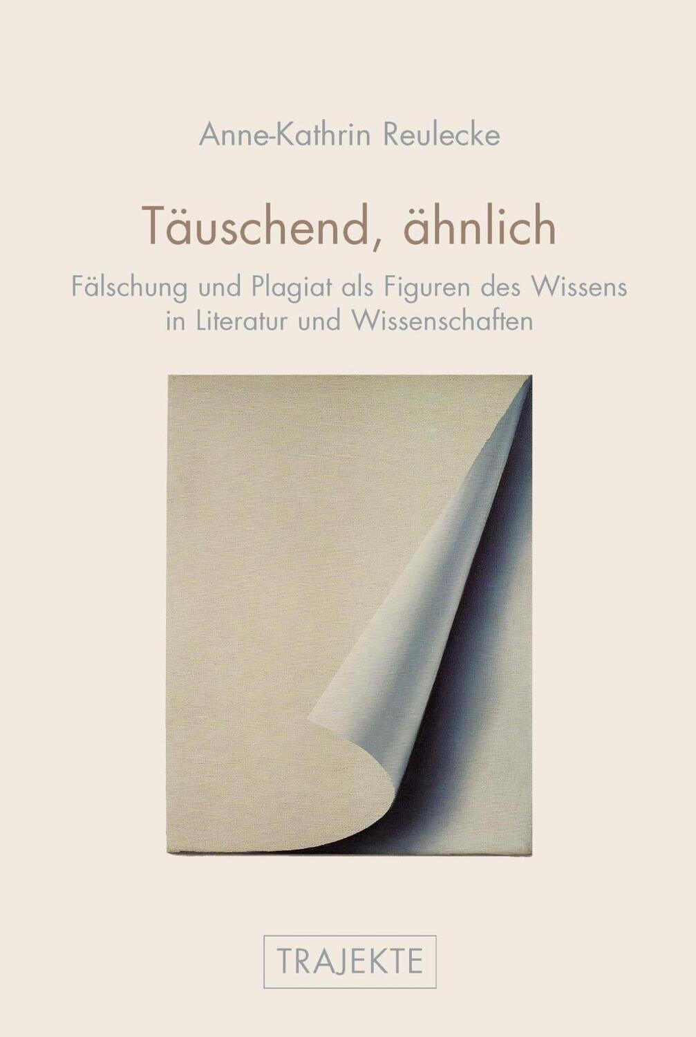 Cover: 9783770554263 | Täuschend, ähnlich | Anne-Kathrin Reulecke | Taschenbuch | 469 S.