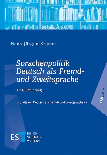 Cover: 9783503199204 | Sprachenpolitik Deutsch als Fremd- und Zweitsprache | Eine Einführung