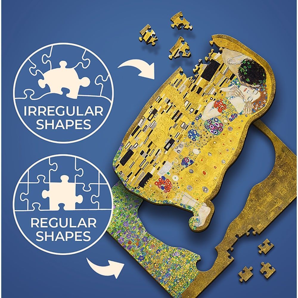 Bild: 5900511202472 | Holz Puzzle 200 - Der Kuss / Gustav Klimt | Spiel | Kartonage | 20247