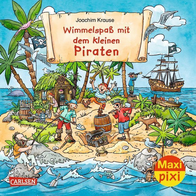 Cover: 9783551042972 | Maxi Pixi 283: Wimmelspaß mit dem kleinen Piraten | Joachim Krause