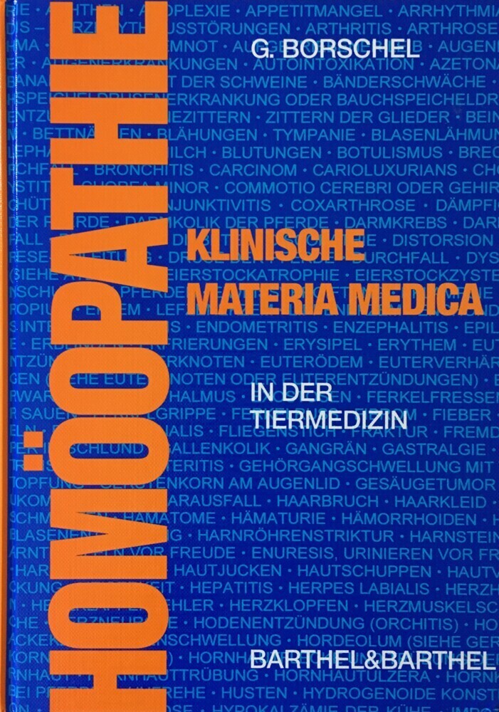 Cover: 9783039501083 | Klinische Materia Medica in der Tiermedizin | Gerhard Borschel | Buch