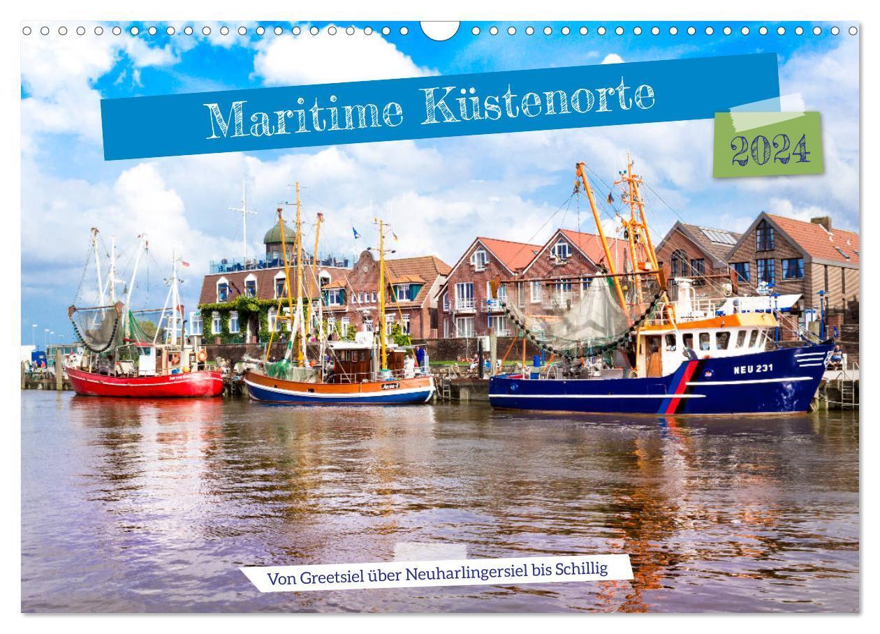 Cover: 9783383271861 | Maritime Küstenorte - von Greetsiel, über Neuharlingersiel bis...