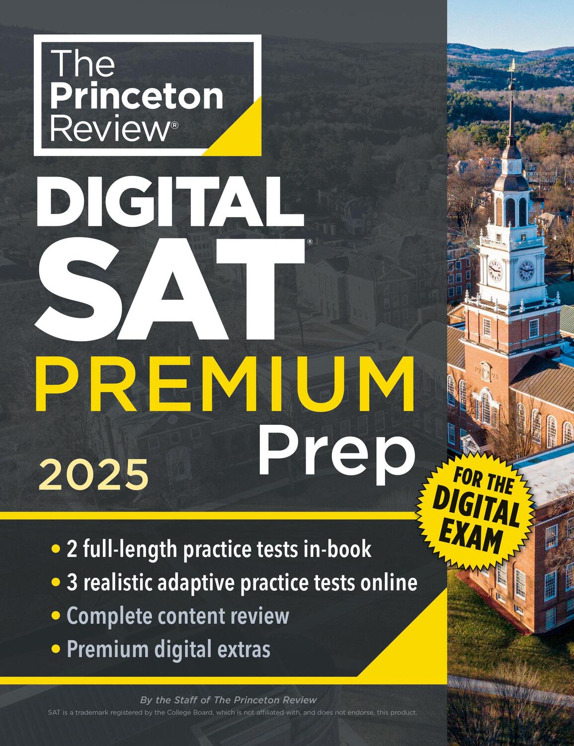 Cover: 9780593517543 | Princeton Review Digital SAT Premium Prep, 2025 | The Princeton Review