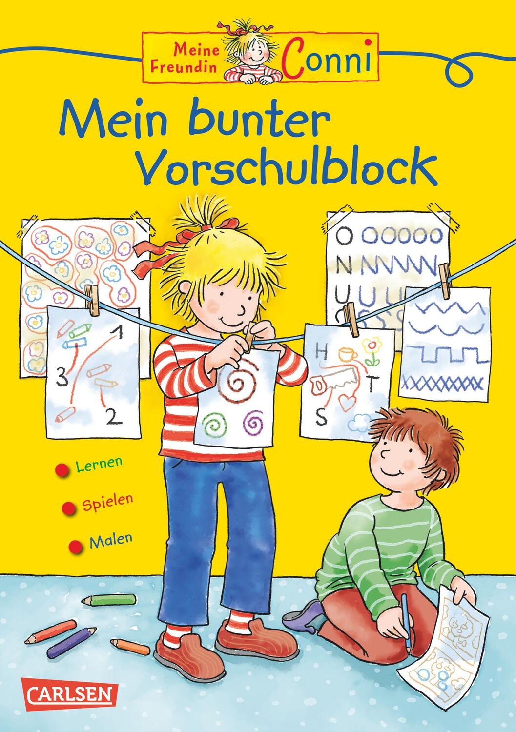 Cover: 9783551182647 | Conni Gelbe Reihe: Mein bunter Vorschulblock | Hanna Sörensen | Buch