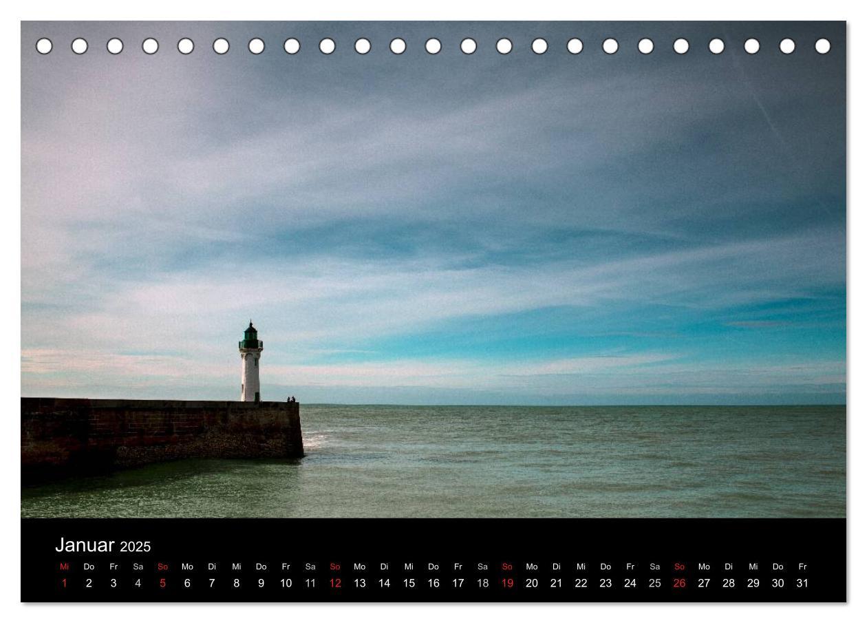 Bild: 9783435783540 | Frankreich Normandie (Tischkalender 2025 DIN A5 quer), CALVENDO...