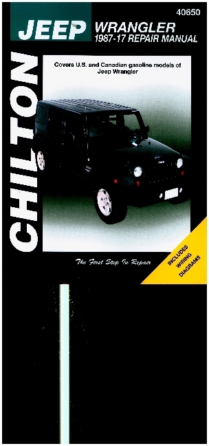 Cover: 9781620923085 | Jeep Wrangler ('87-'17) (Chilton) | Haynes Publishing | Taschenbuch