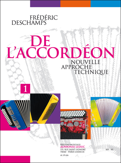Cover: 9790046296161 | New Technical Approach for the Accordion | Frédéric Deschamps | Buch