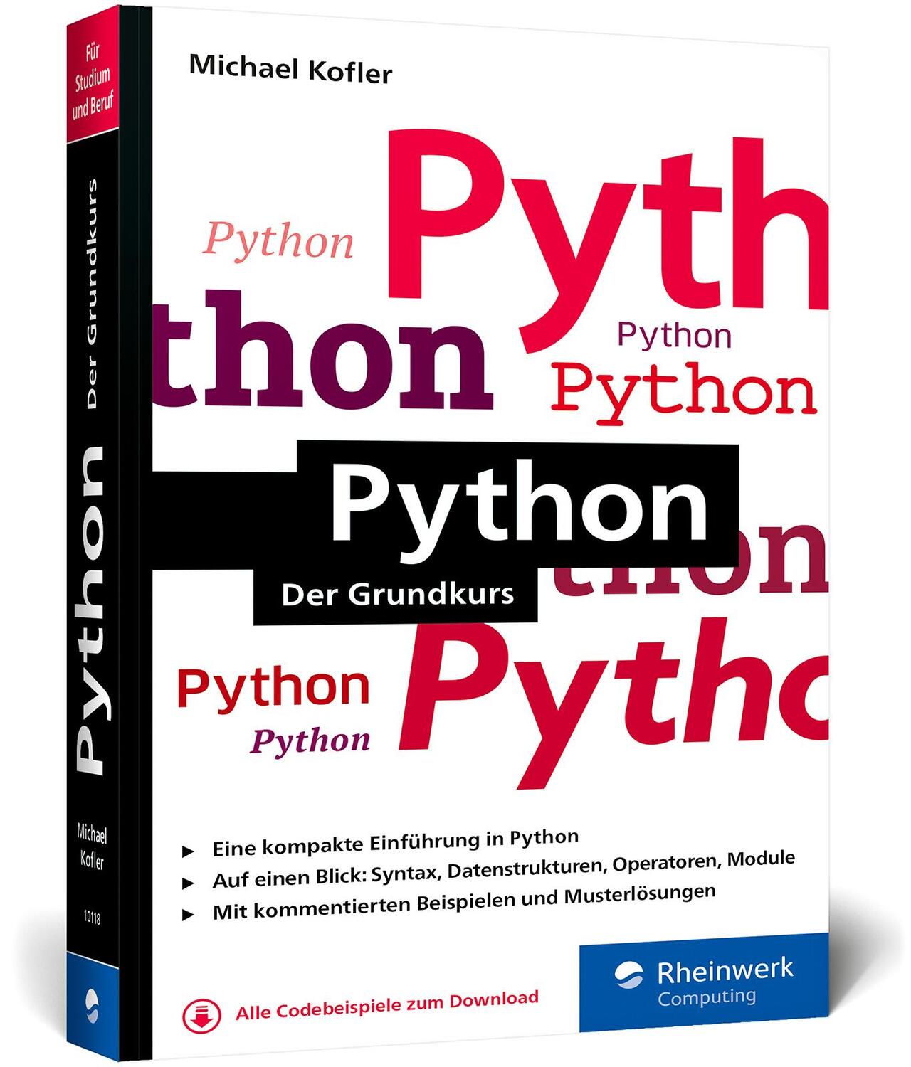 Cover: 9783367101184 | Python | Michael Kofler | Taschenbuch | Rheinwerk Computing | 450 S.