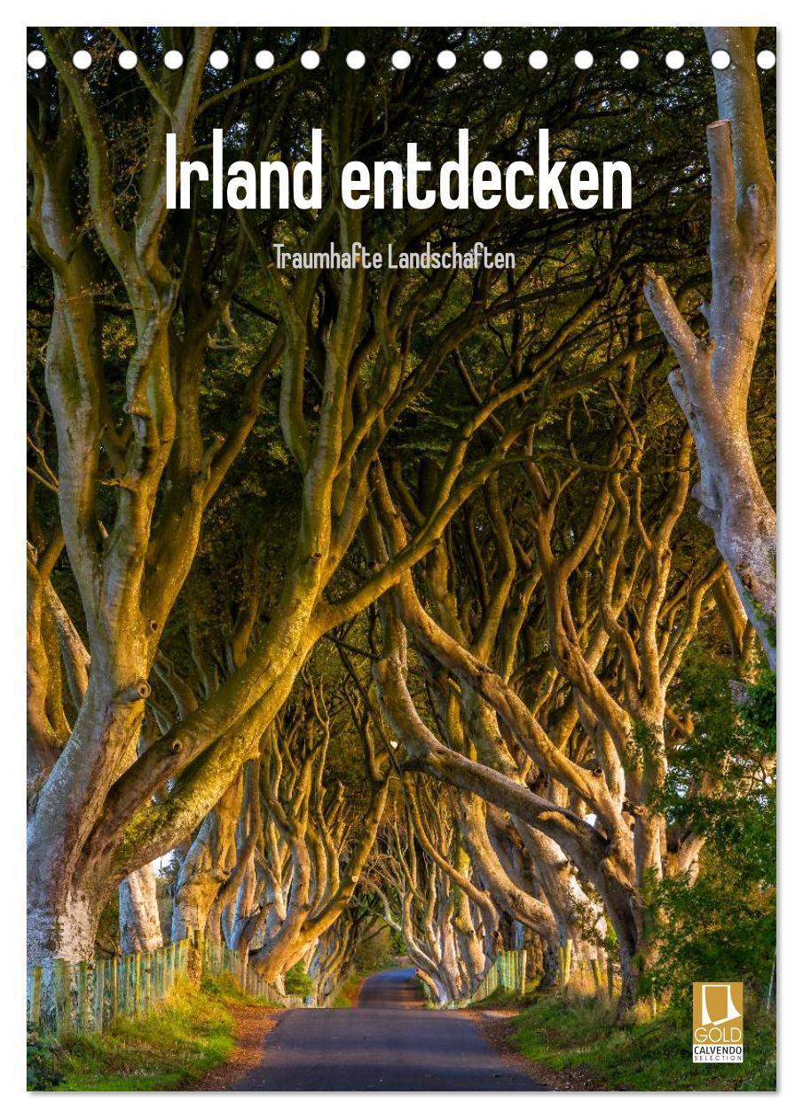 Cover: 9783383426087 | Irland entdecken (Tischkalender 2024 DIN A5 hoch), CALVENDO...