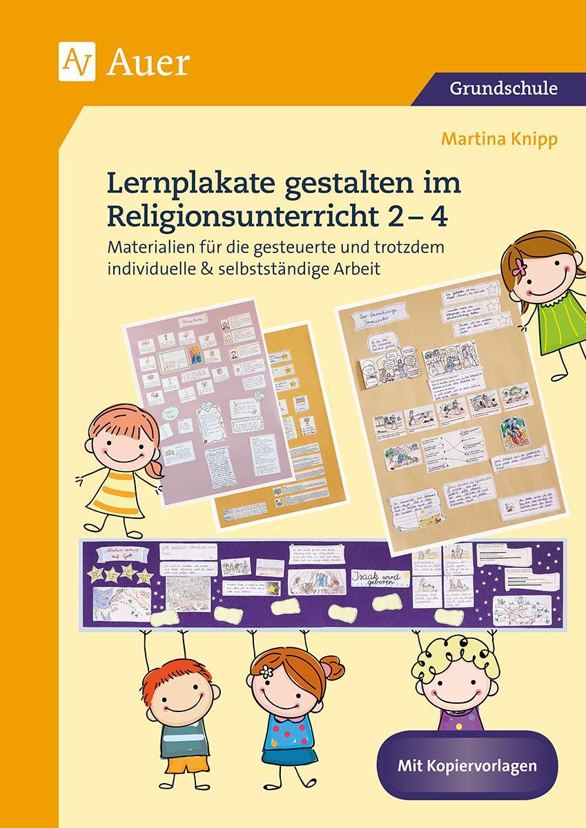 Cover: 9783403083832 | Lernplakate gestalten im Religionsunterricht 2-4 | Martina Knipp