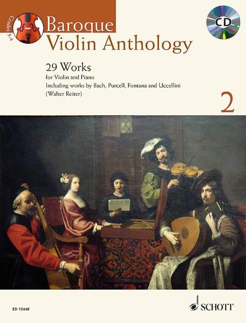 Cover: 9781847612724 | Baroque Violin Anthology - Volume 2 | 29 Works for Violin and Piano