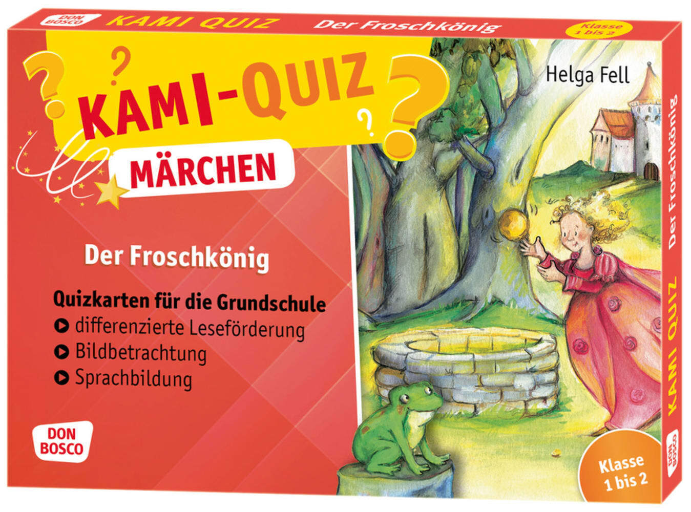 Cover: 4260179516870 | Kami-Quiz Märchen: Der Froschkönig | Helga Fell | Box | Deutsch | 2021