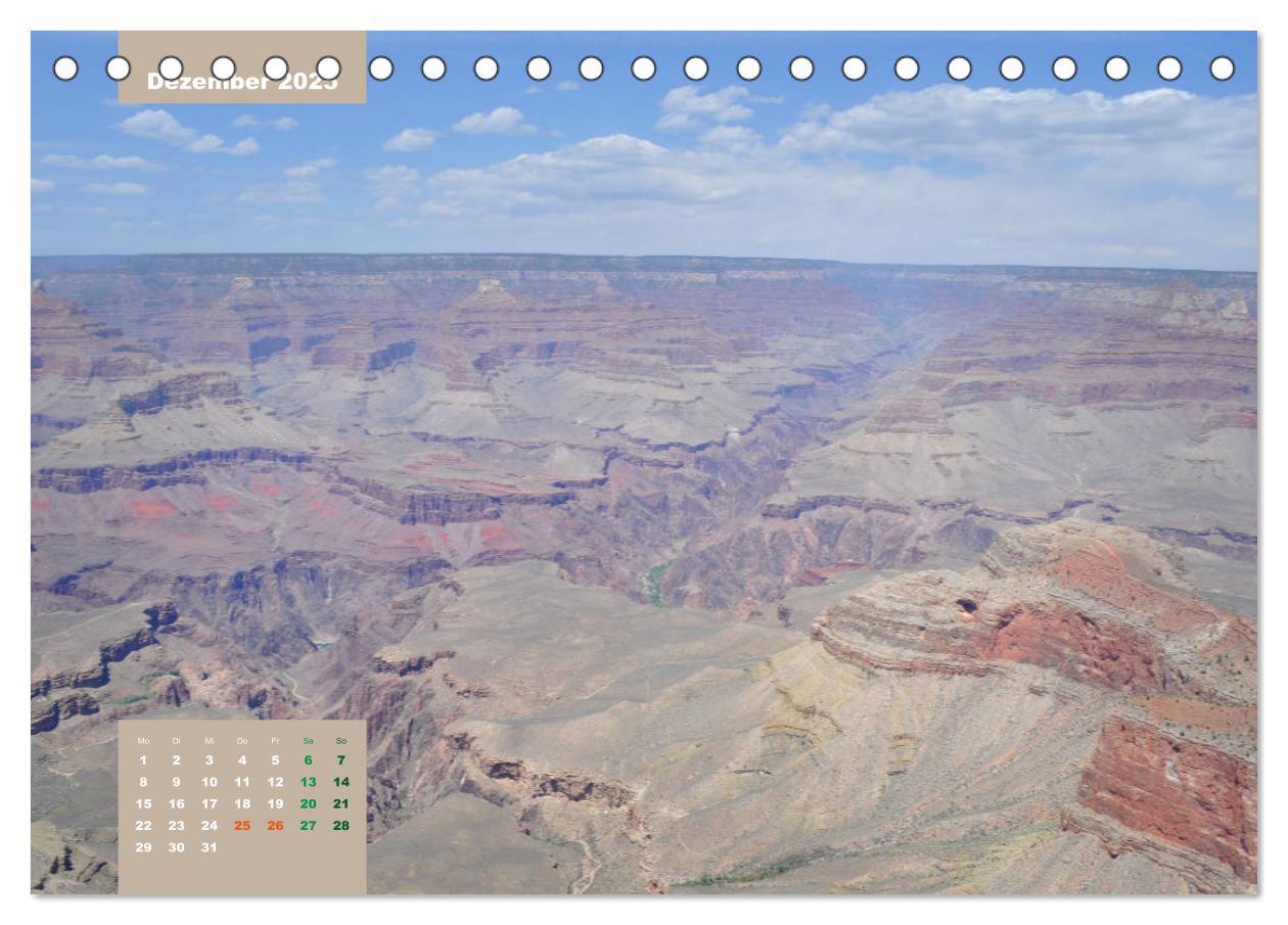 Bild: 9783435110834 | Erlebe mit mir die Schluchten des Grand Canyon (Tischkalender 2025...