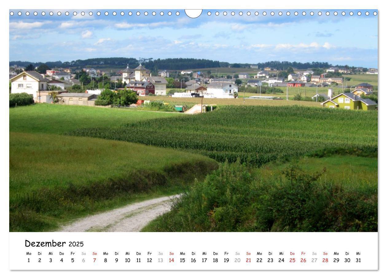 Bild: 9783435636129 | Camino del norte - Küstenweg (Wandkalender 2025 DIN A3 quer),...