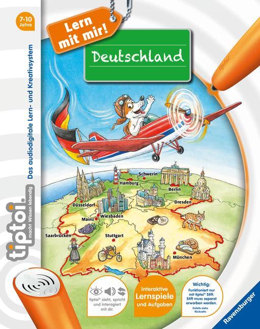 Cover: 9783473418121 | tiptoi® Deutschland | Karin Weber | Taschenbuch | Spiralbindung | 8 S.