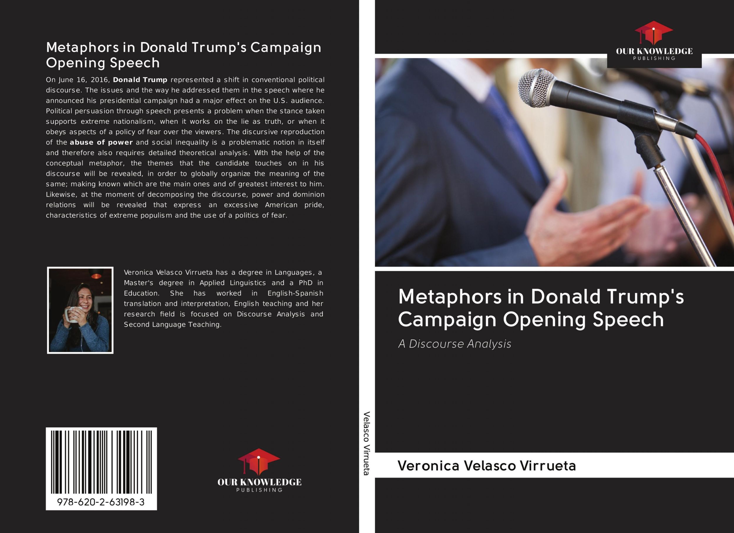 Cover: 9786202631983 | Metaphors in Donald Trump's Campaign Opening Speech | Virrueta | Buch