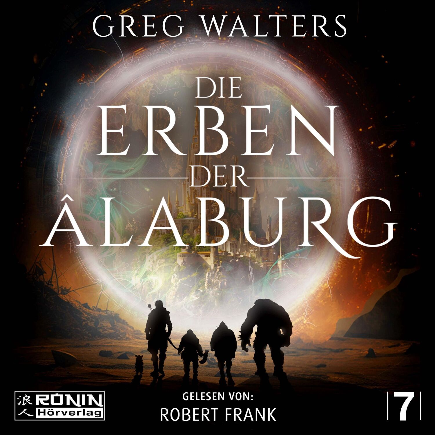 Cover: 9783961542017 | Die Erben der Âlaburg | Greg Walters | MP3 | Farbseher Saga | 660 Min.