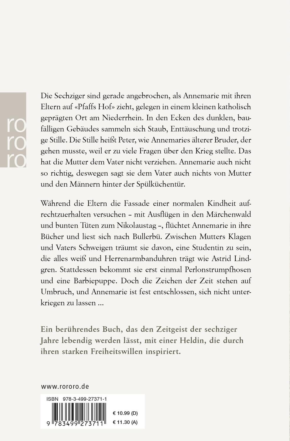 Rückseite: 9783499273711 | Pfaffs Hof | Hiltrud Leenders | Taschenbuch | Deutsch | 2018