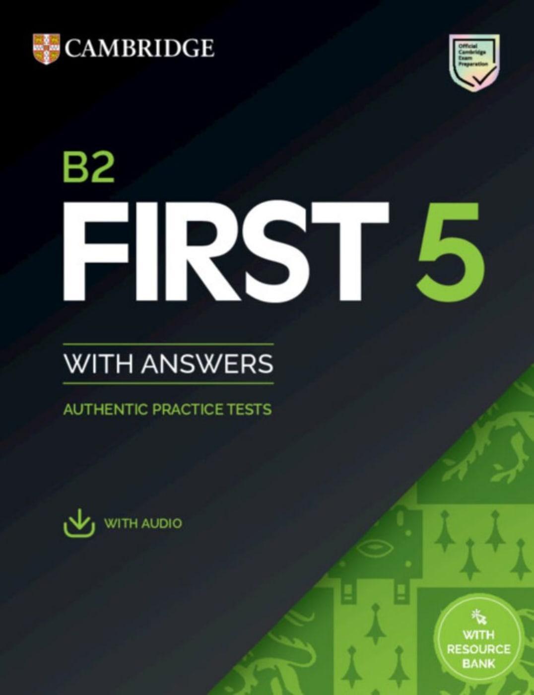 Cover: 9783125352841 | First 5. Student's Book with Answers with downloadable audio with...