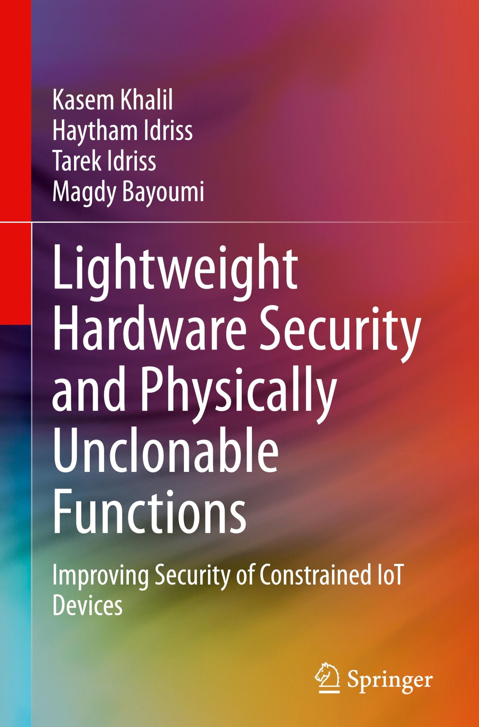 Cover: 9783031763274 | Lightweight Hardware Security and Physically Unclonable Functions