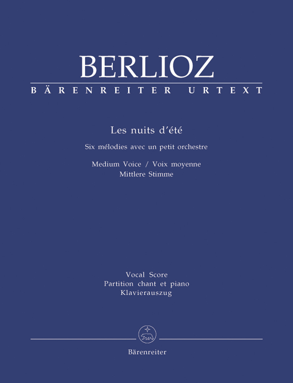 Cover: 9790006506033 | Les nuits d'été 6 Lieder für mittlere Singstimme und Orchester...