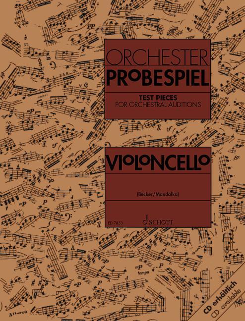 Cover: 9783795797317 | Orchester-Probespiel Violoncello | Rudolf Mandalka (u. a.) | Broschüre